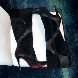 Authentic Christian Louboutin Heeled Boots